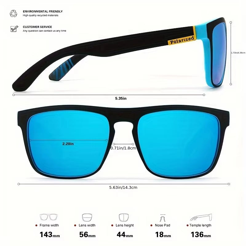 Vintage Polarized Sunglasses – UV400 Driving & Fishing Eyewear